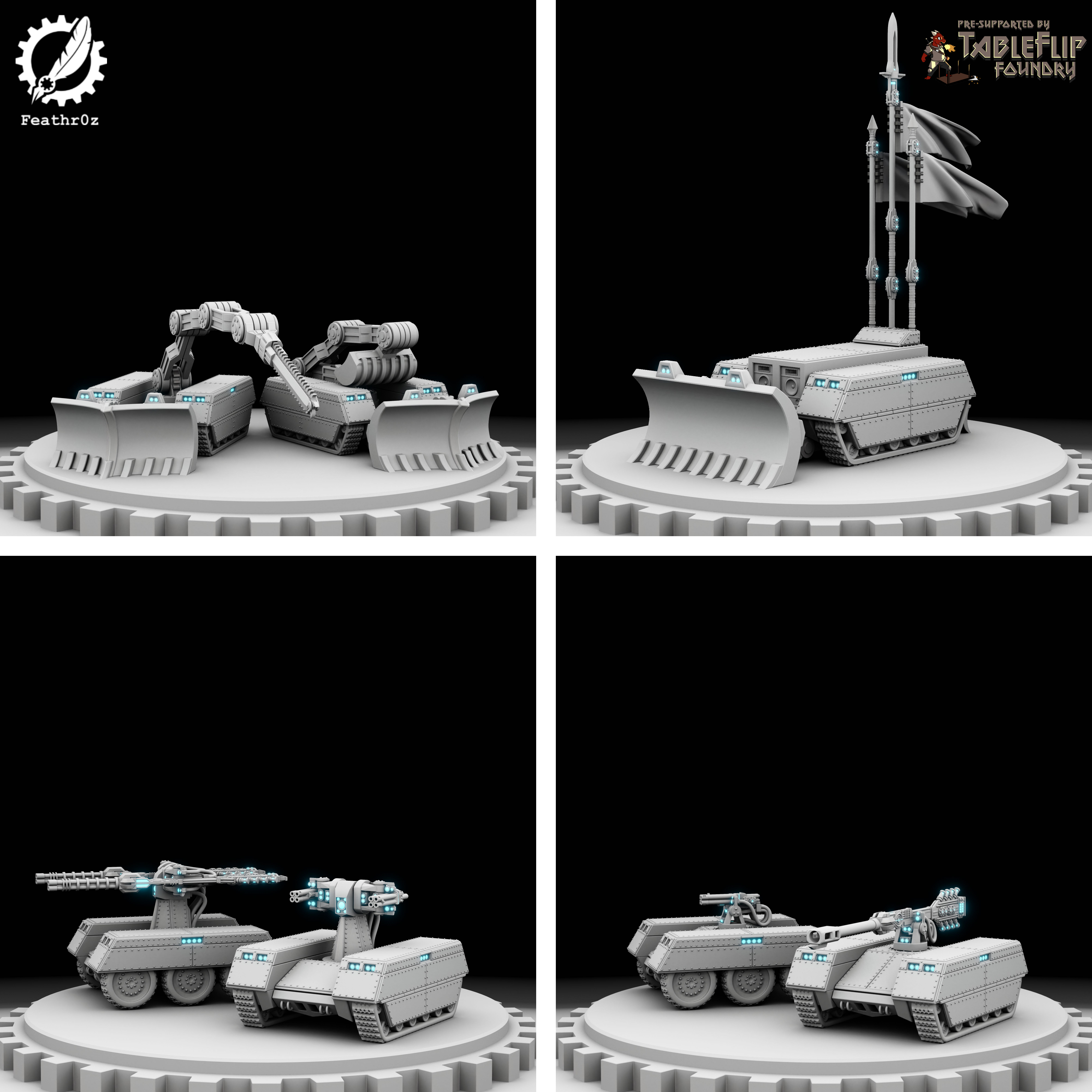 Pack - Aurora Vanguard - UGV - all models - accessories - sentry